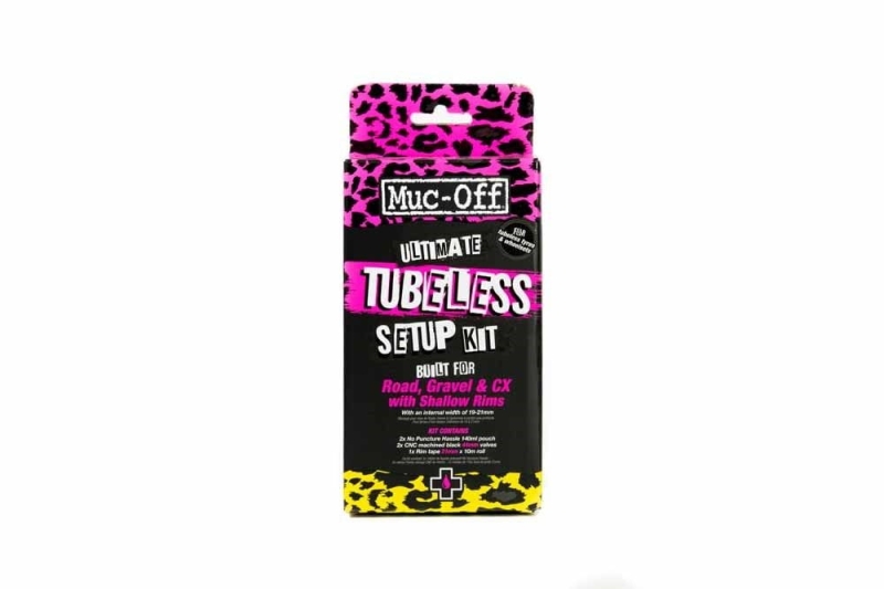 KOMPLETNY ZESTAW TUBLESS SZOSA/GRAVEL MUC-OFF Tubeless Setup Kit 44mm