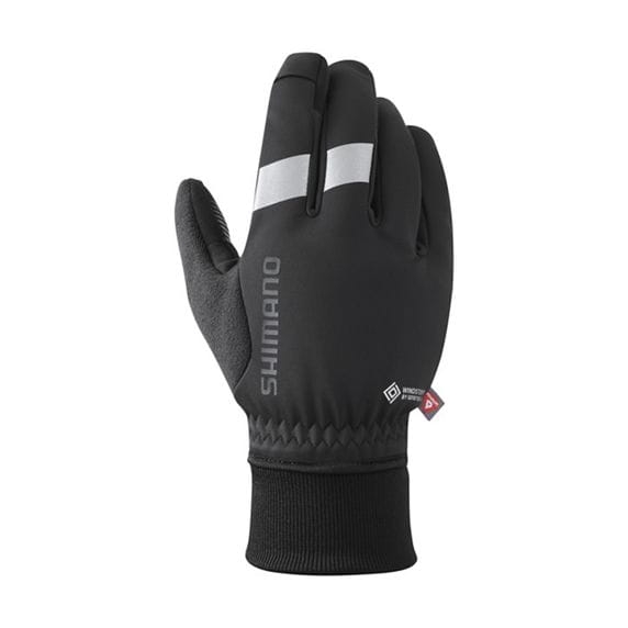 RĘKAWICZKI SHIMANO WINDSTOPPER PRIMALOFT Black