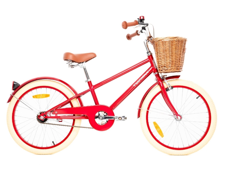 Rower dziecięcy GERMINA VINTAGE 20" BOY red bok
