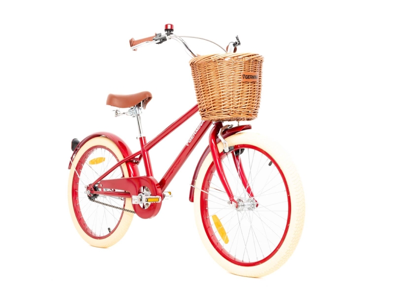 Rower dziecięcy GERMINA VINTAGE 20" BOY red