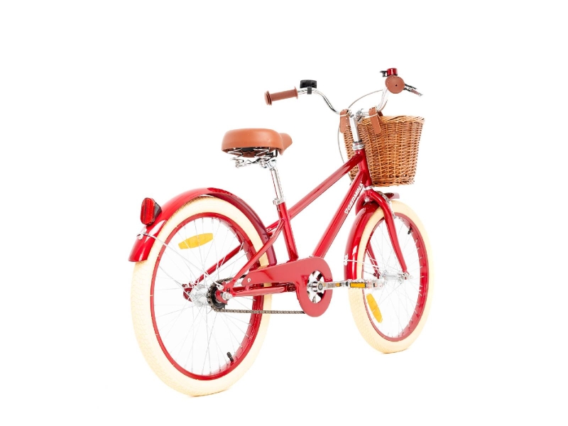 Rower dziecięcy GERMINA VINTAGE 20" BOY red tył