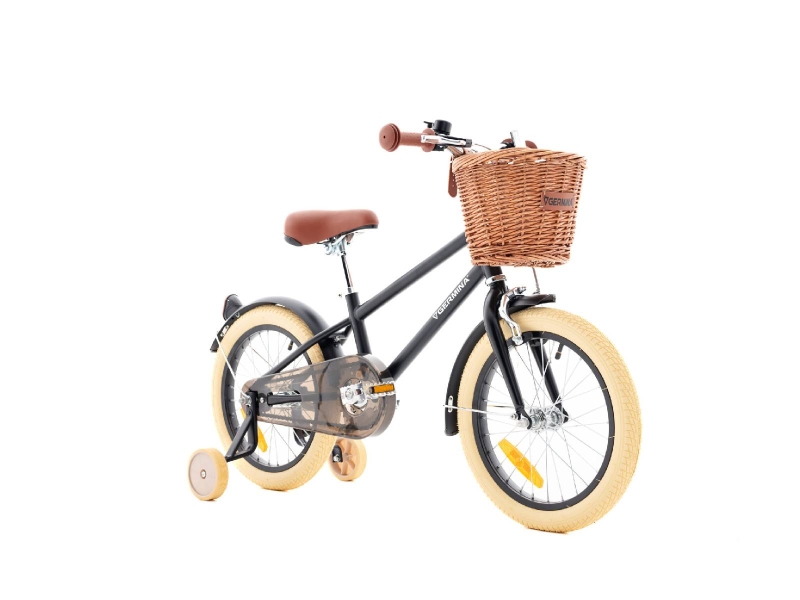 Rower dziecięcy GERMINA VINTAGE 16" BOY czarna
