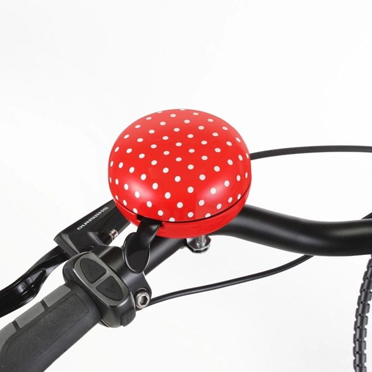 Dzwonek rowerowy XXL + Pokrowiec na siodełko