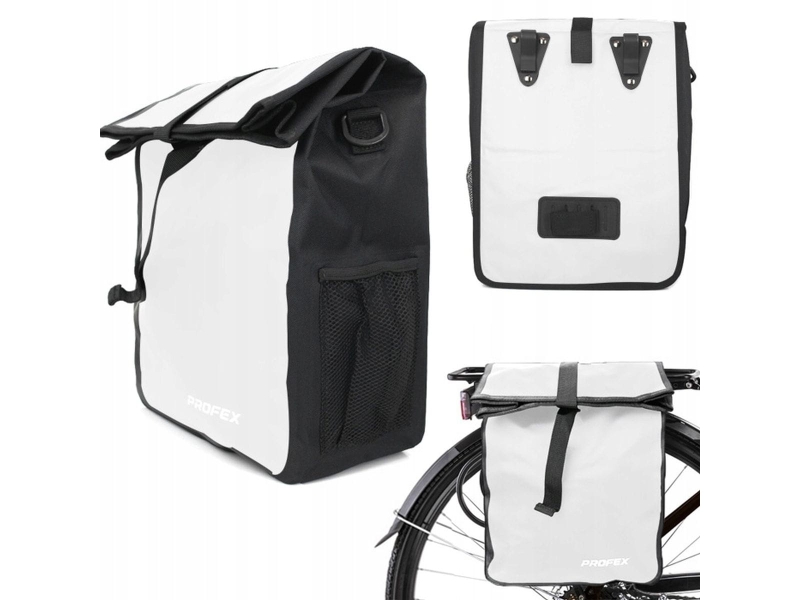 Sakwa boczna na bagażnik PROFEX wodoodporna 20L