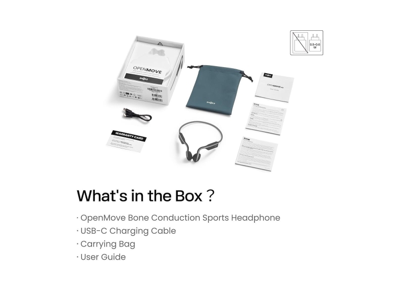 Słuchawki SHOKZ OpenMove (gray)