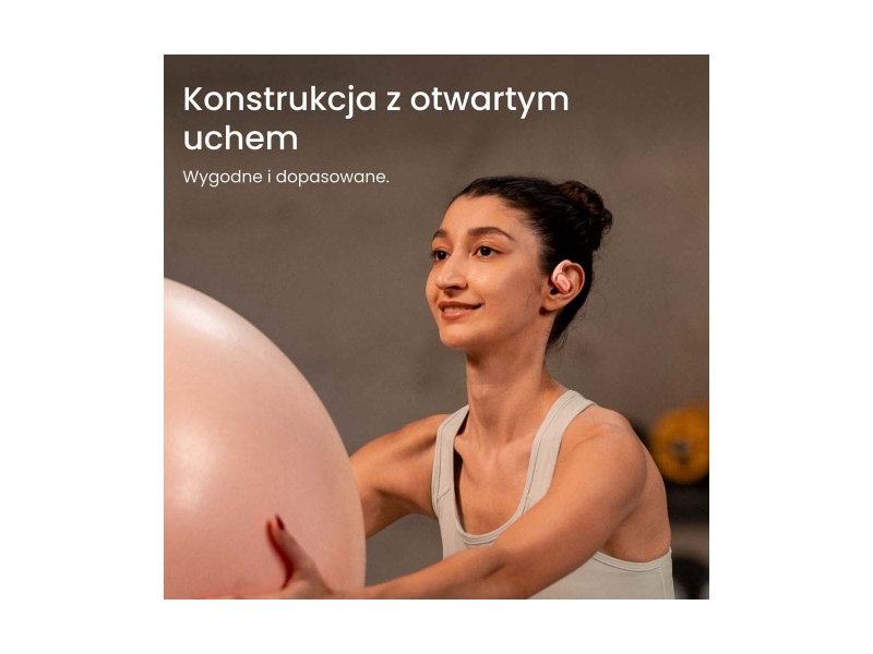 Słuchawki Shokz OpenFit Air różowe