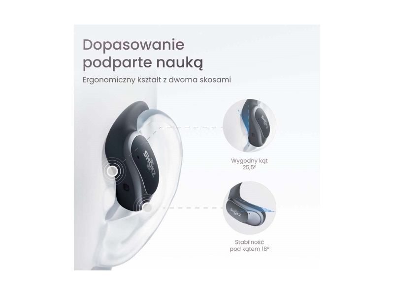 Słuchawki Shokz OpenFit Air czarne