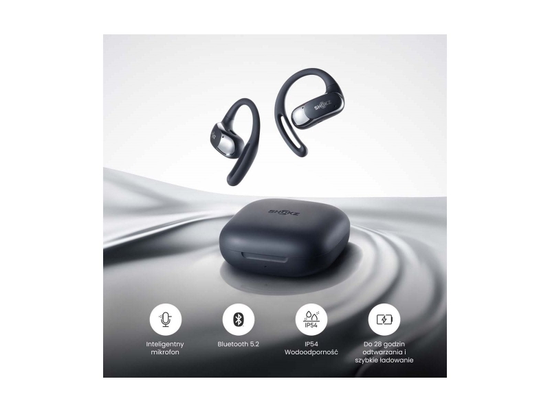 Słuchawki Shokz OpenFit Air czarne