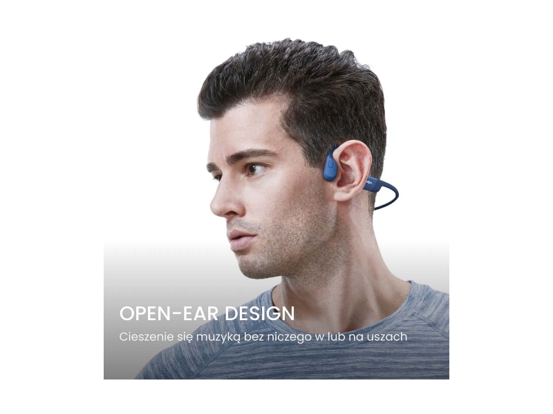 Słuchawki Shokz OpenRun niebieskie