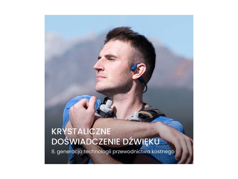 Słuchawki Shokz OpenRun niebieskie