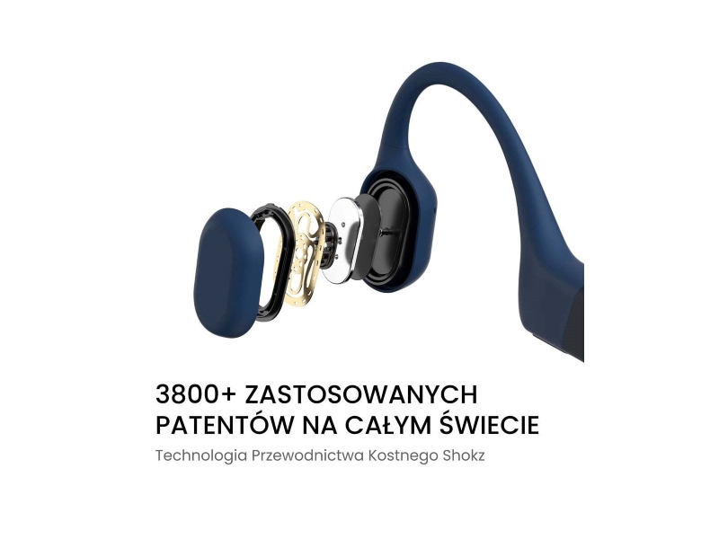 Słuchawki Shokz OpenRun niebieskie