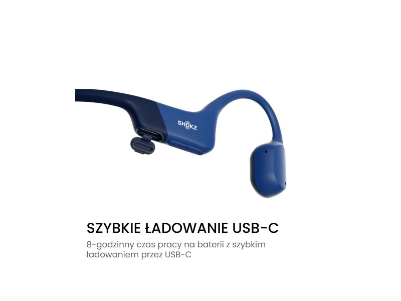 Słuchawki Shokz OpenRun niebieskie