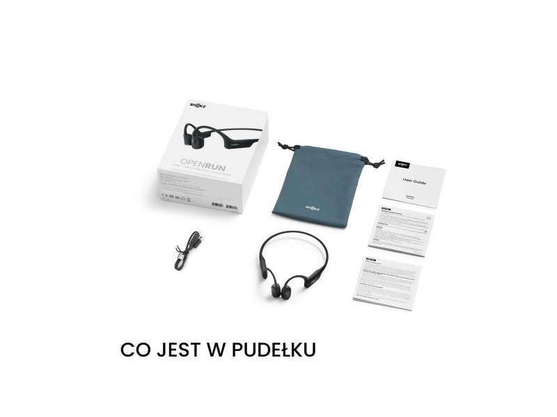 Słuchawki Shokz OpenRun czarne
