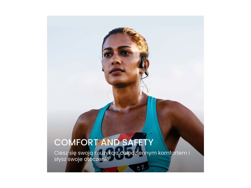 Słuchawki Shokz OpenRun MINI czarne