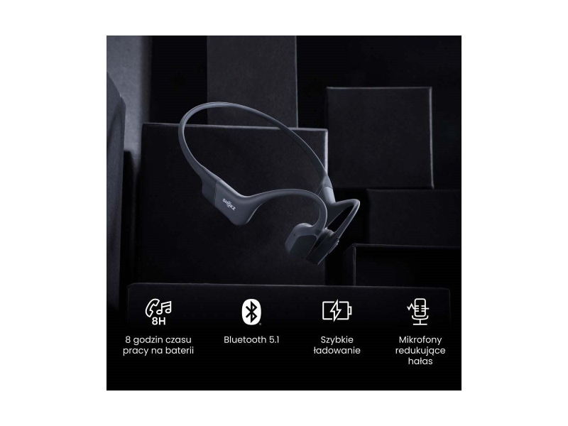 Słuchawki Shokz OpenRun MINI czarne