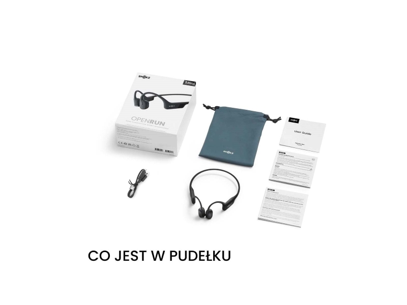 Słuchawki Shokz OpenRun MINI czarne
