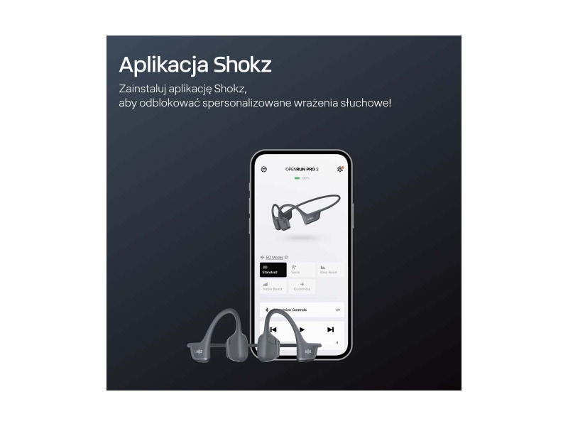 Słuchawki ShokzOpenRun Pro 2 czarne
