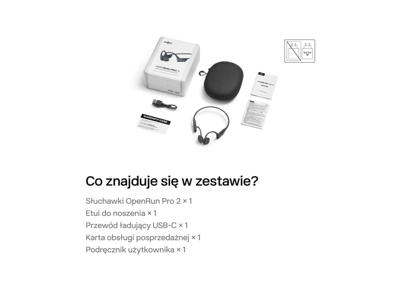 Słuchawki ShokzOpenRun Pro 2 czarne