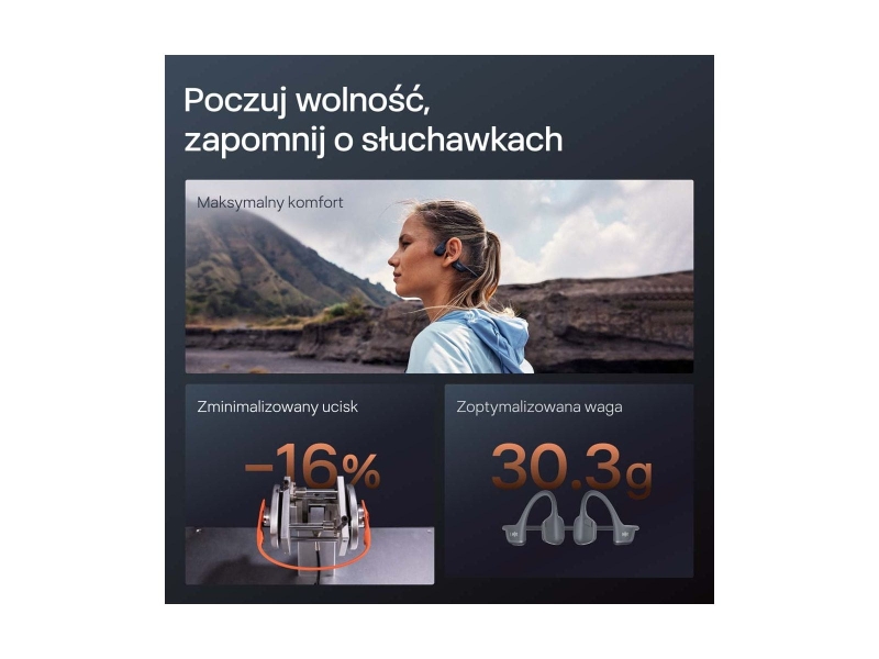 Słuchawki ShokzOpenRun Pro 2 czarne