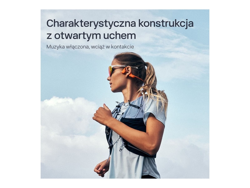 Słuchawki ShokzOpenRun Pro 2 pomarańczowe