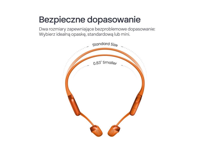 Słuchawki ShokzOpenRun Pro 2 MINI pomarańczowe