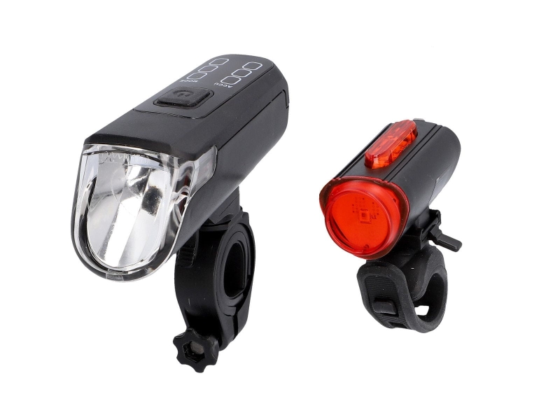 Zestaw lampek Fischer LED 60 Lux + tył LED 360°