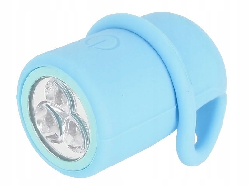 Lampka przód Profex 3 LED silikonowa – niebieska