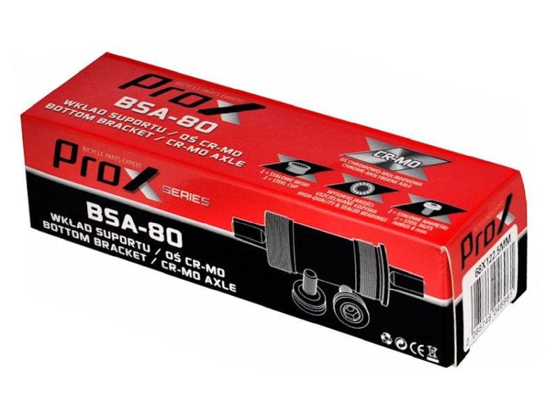 Wkład suportu Prox BSA-80 124.5 mm oś kwadrat