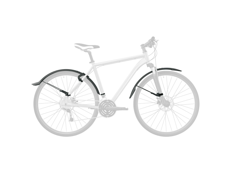 Błotniki SKS Veloflexx 26-27.5" 65mm czarne zestaw