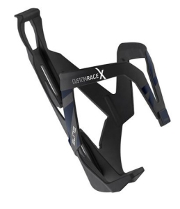 Koszyk bidonu Elite Custom RaceX Black Skin Blue Graphic