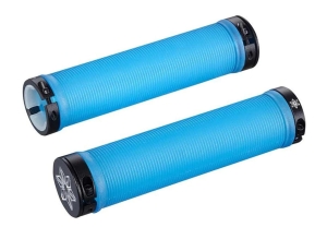 Chwyty kierownicy Supacaz RAD Grips Neon Blue