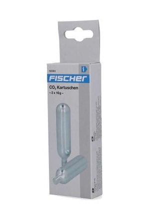 Naboje CO2 Fischer - 2 szt. (2x16g)