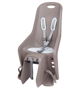 Fotelik rowerowy POLISPORT BUBBLY MAXI CFS brązowy