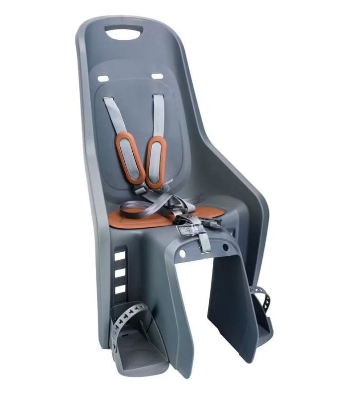 Fotelik rowerowy POLISPORT BUBBLY MAXI FF szary