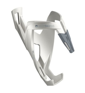 Koszyk bidonu Elite Custom Race+ Shiny White