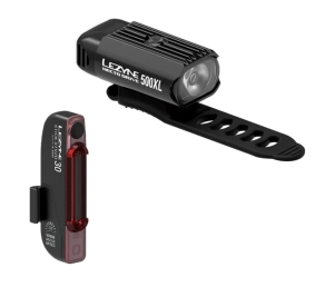 Zestaw lampek LEZYNE Hecto Drive 500XL / Stick Drive