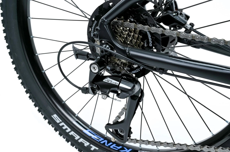 Rower Kands Leopardo 24" czarno-niebieski