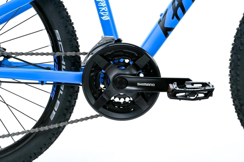 Rower Kands Leopardo 24" niebieski