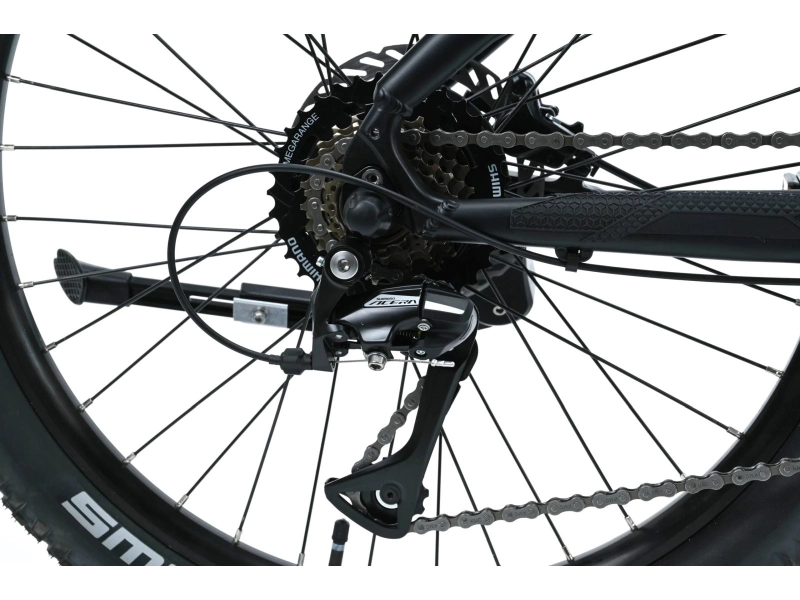 Rower elektryczny Kands Holk 24 czarno-niebieski