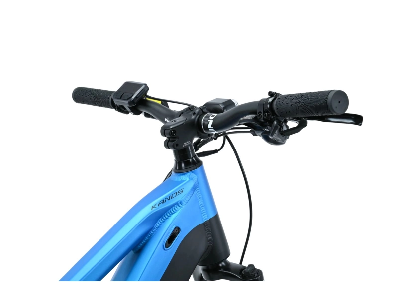 Rower elektryczny Kands Holk 24 czarno-niebieski