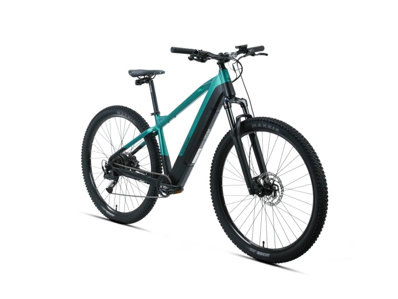 Rower elektryczny Kands Holk 29 czarno-zielony