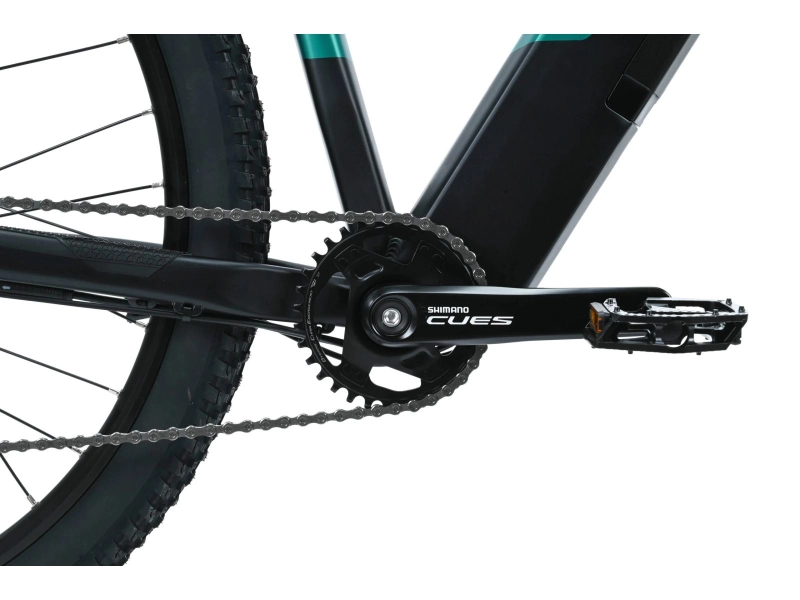 Rower elektryczny Kands Holk 29 czarno-zielony