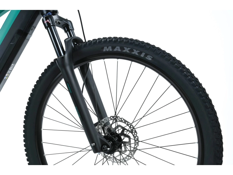 Rower elektryczny Kands Holk 29 czarno-zielony