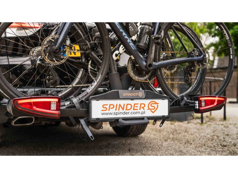 Bagażnik rowerowy na hak Spinder TX2 LED