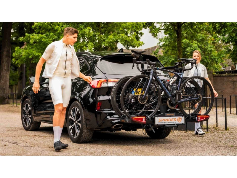 Bagażnik rowerowy na hak Spinder TX2 LED