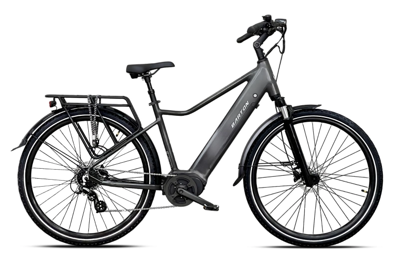 Rower elektryczny Barton E-smart Flow MEN 28″ 504Wh Grafit