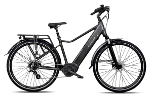 Rower elektryczny Barton E-smart Flow MEN 28″ 504Wh Czarny