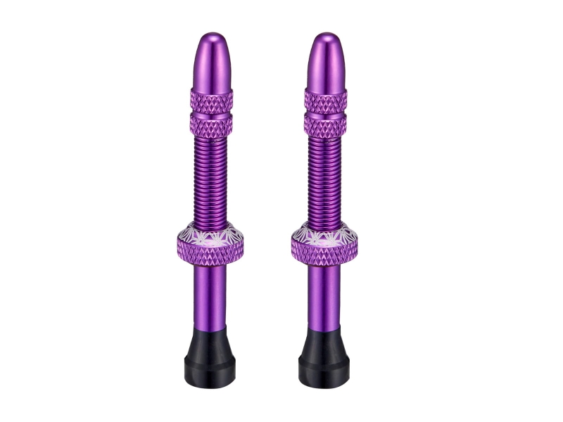 ZAWORKI ROWEROWE SUPACAZ STAR VALVEZ 65MM W/5 PURPUROWY