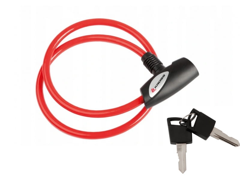 Zapięcie rowerowe - KROSS KZK 100 - kolor: czerwony