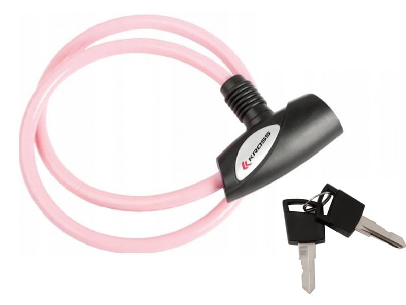 Zapięcie rowerowe - KROSS KZK 100 - kolor: różowy